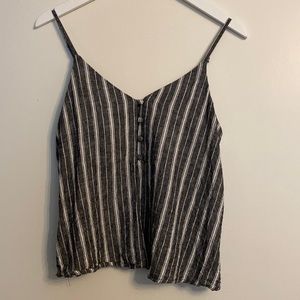 Striped loose tank